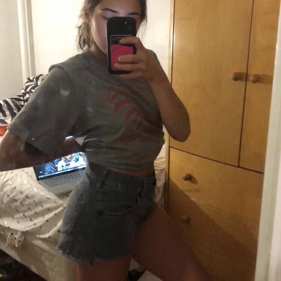 Brandy Melville Denim - Brandy Melville High-Waisted Shorts